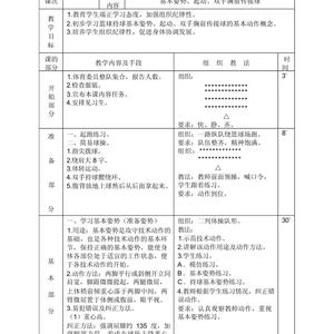 篮球训练计划（详细）